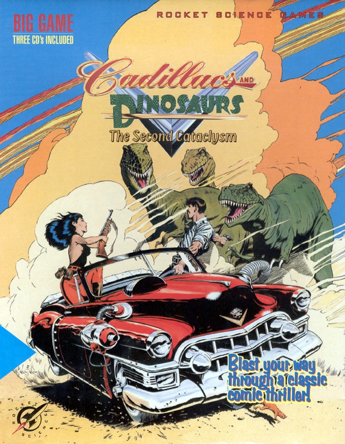 Cadillacs and Dinosaurs The Second Cataclysm Game Cover