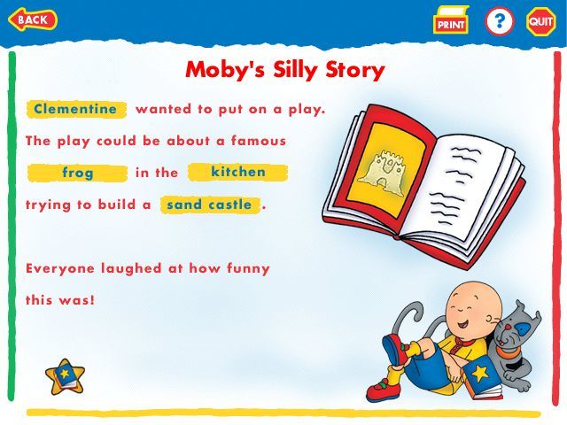 Caillou Magic GamePlay 1