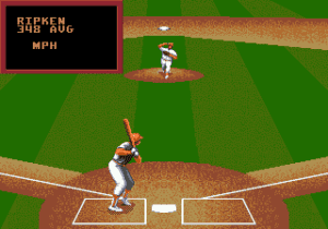 Cal Ripken Jr. Baseball Gameplay (Sega Genesis)