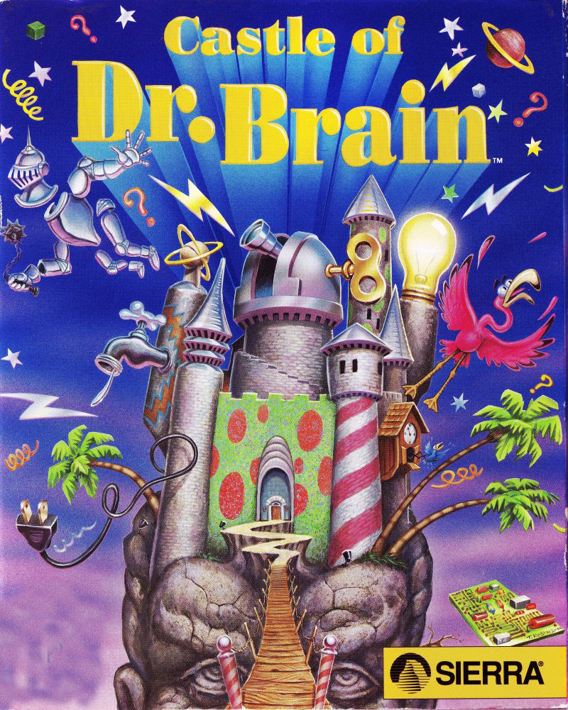 Castle of Dr. Brain Game Cover