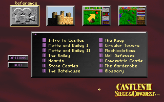 Castles II: Siege and Conquest Gameplay (DOS)