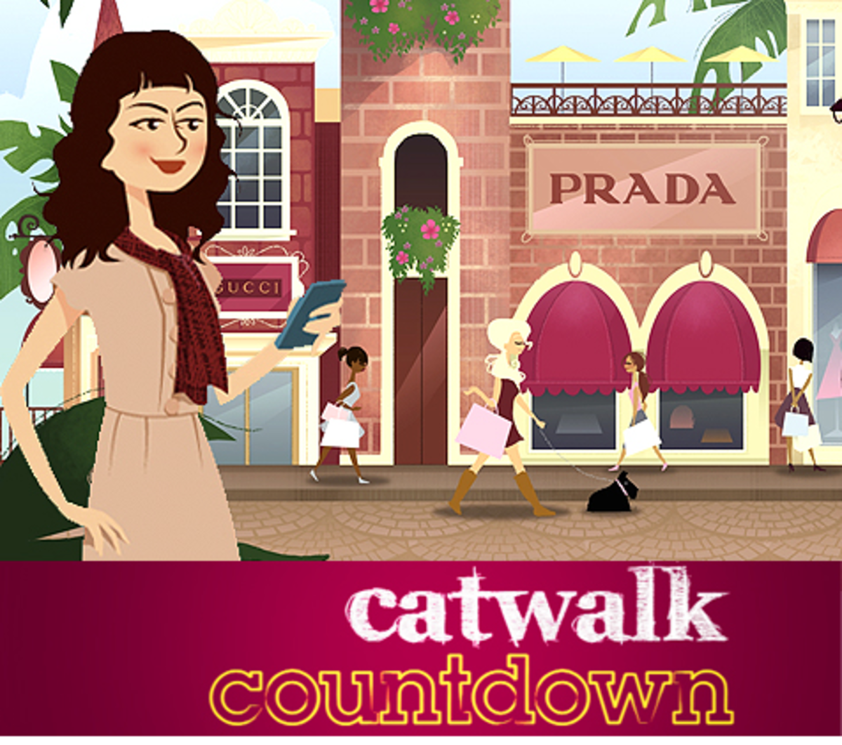 Catwalk Countdown Game Cover