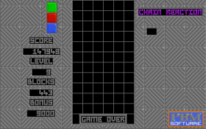 Chain Reaction Gameplay (Atari ST)