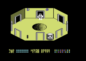 Chain Reaction Gameplay (Commodore 64)