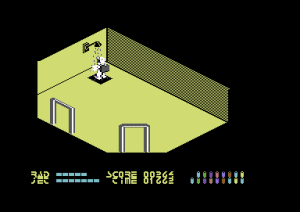 Chain Reaction Gameplay (Commodore 64)