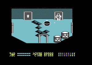 Chain Reaction Gameplay (Commodore 64)