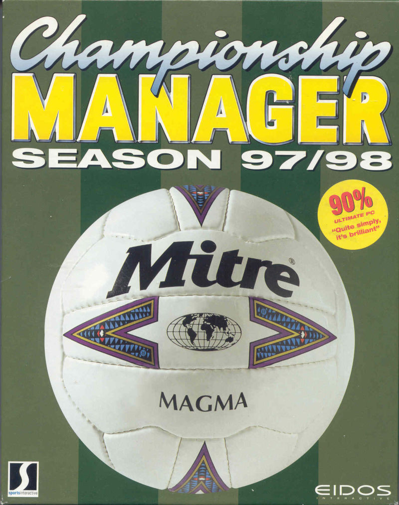 Championship Manager: Season 97/98 Game Cover