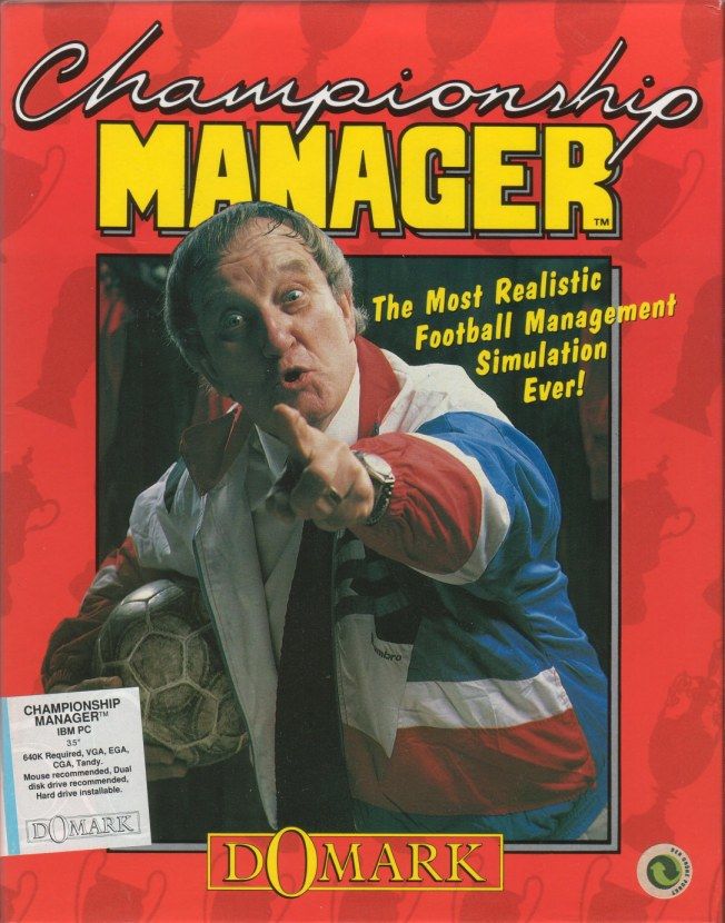 Championship Manager Game Cover