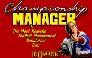 Championship Manager Gameplay (DOS)