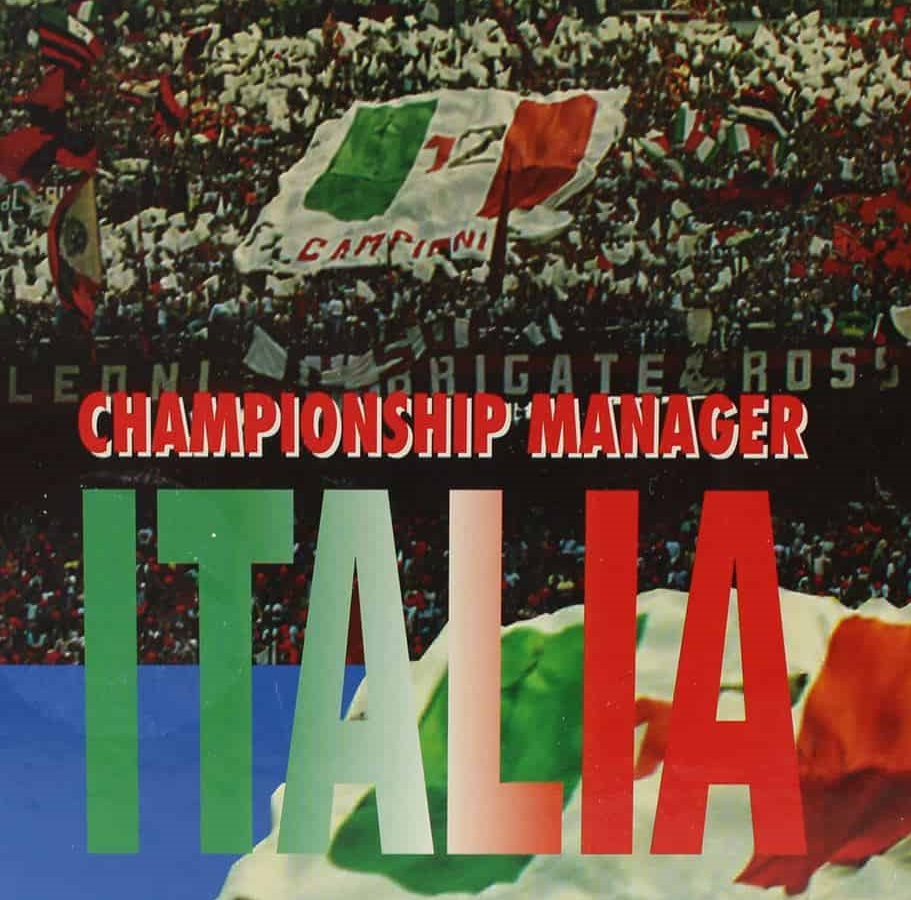 Championship Manager Italia Game Cover