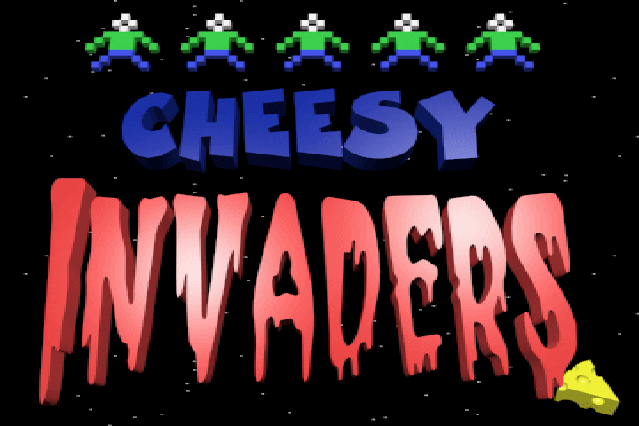 Cheesy Invaders Game Cover