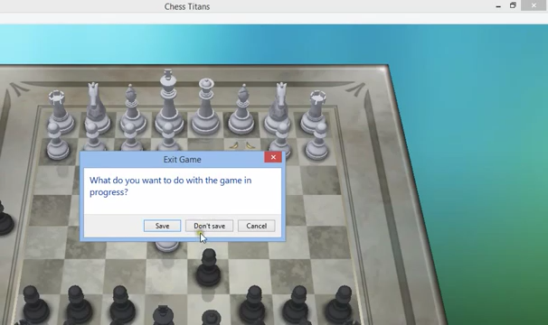 Chess Titans Gameplay (Windows)