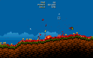 Chickens 2 Gameplay (DOS)