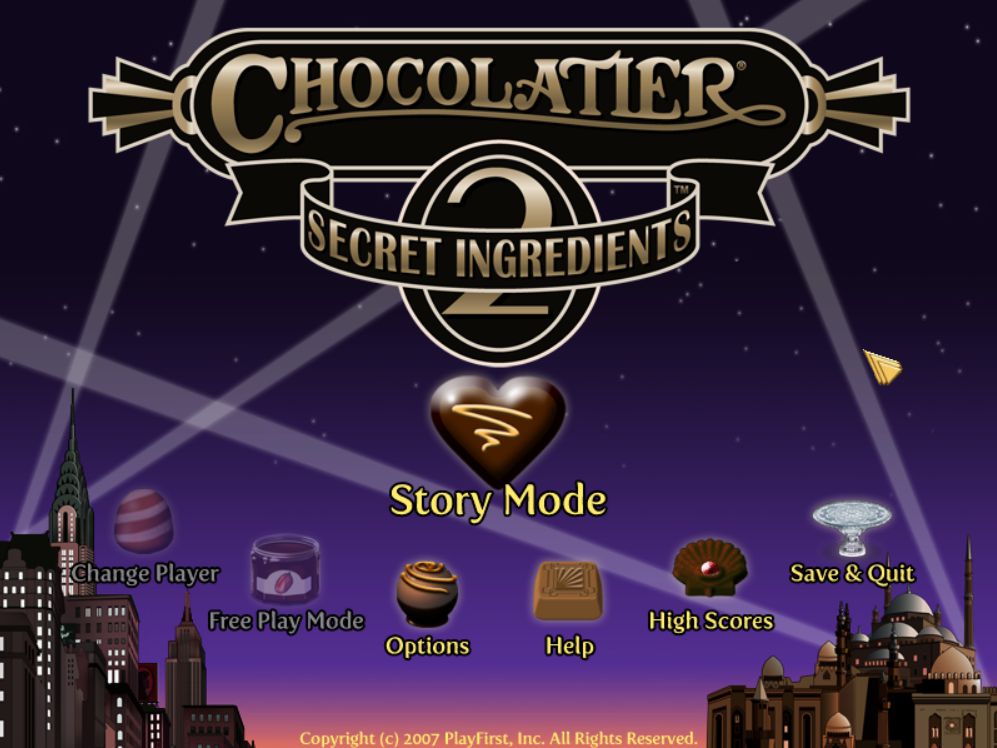 chocolatier 2 secret ingredients game