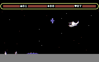 Choplifter Gameplay (Commodore 64)