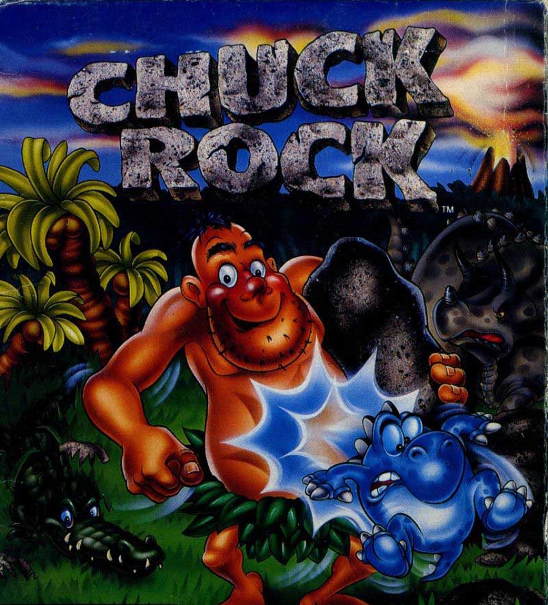 Chuck Rock Game Cover