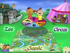Chutes and Ladders Gameplay (Windows)