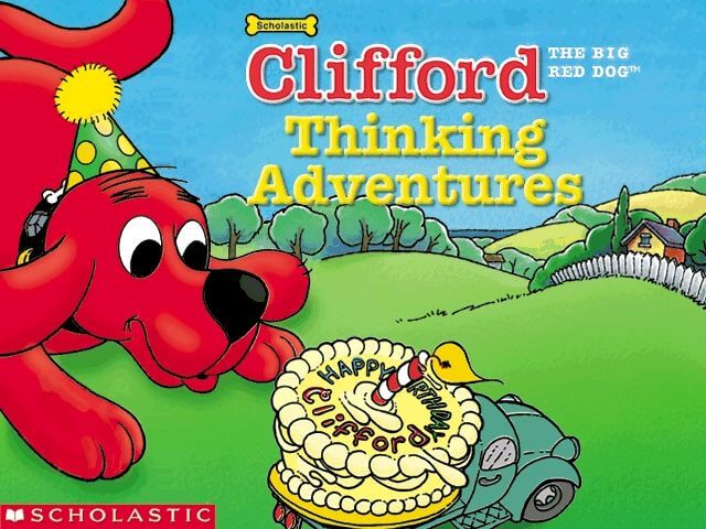 Clifford Thinking Adventures Game Cover