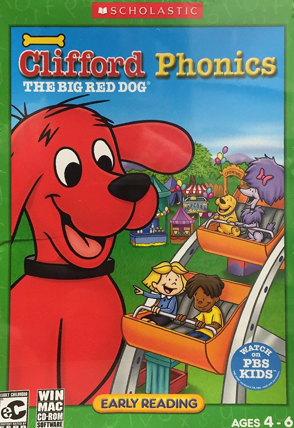 Clifford the Big Red Dog: Phonics Game Cover