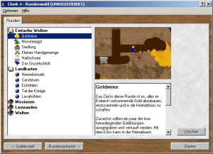 Clonk 4 Gameplay (Windows)