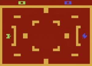 Combat Gameplay (Atari 2600)
