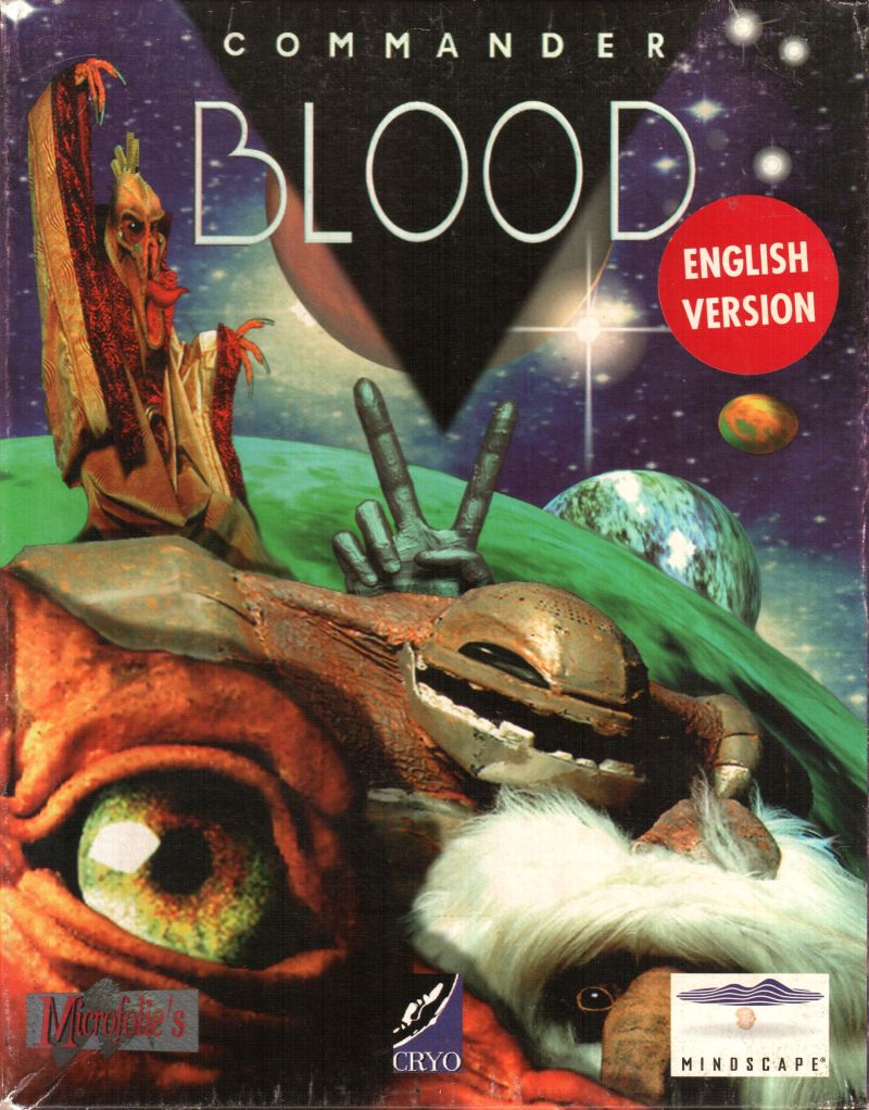 Commander Blood Game Cover