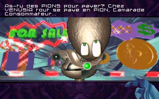 Commander Blood Gameplay (DOS)