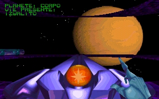 Commander Blood Gameplay (DOS)