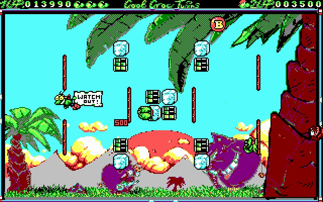 Cool Croc Twins Gameplay (DOS)