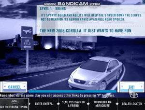 Corolla Joy Ride Gameplay (Windows)