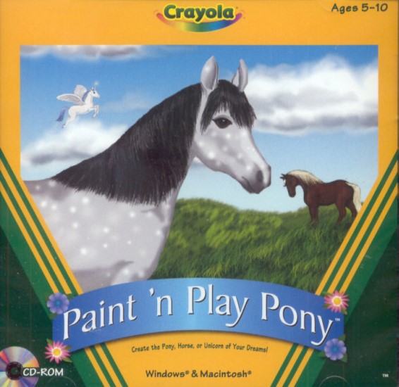 Crayola Paint 'n Play Pony Game Cover