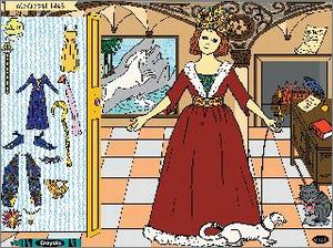 Crayola Magic Princess: Paper Doll Maker Gameplay (Windows)