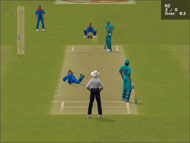 Cricket 2000 Gameplay (Windows)