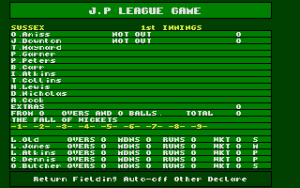 Cricket Captain (1989) Gameplay (Atari ST)
