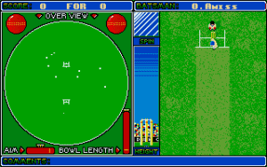 Cricket Captain (1989) Gameplay (Atari ST)