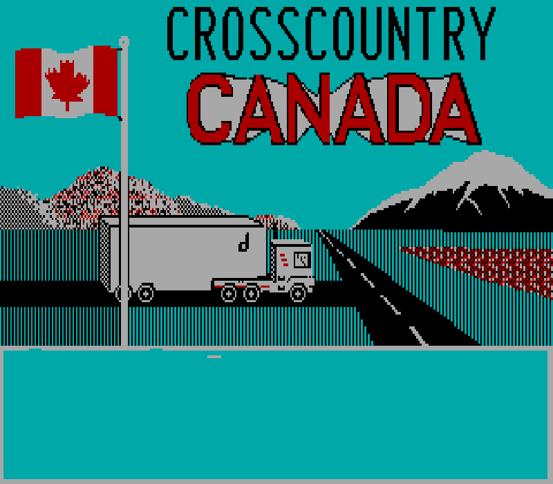 Crosscountry Canada - Old Games Download