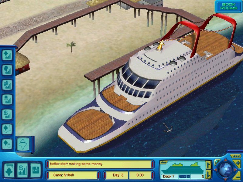 Cruise Ship Tycoon Gameplay (Windows)