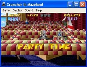 Cruncher in Mazeland Gameplay (Windows)