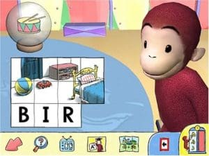 Curious George Reading and Phonics Gameplay (Windows)