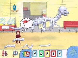 Curious George Reading and Phonics Gameplay (Windows)