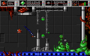 Cybernoid: The Fighting Machine Gameplay (Amiga)