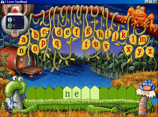 DK I Love Spelling Gameplay (Windows)
