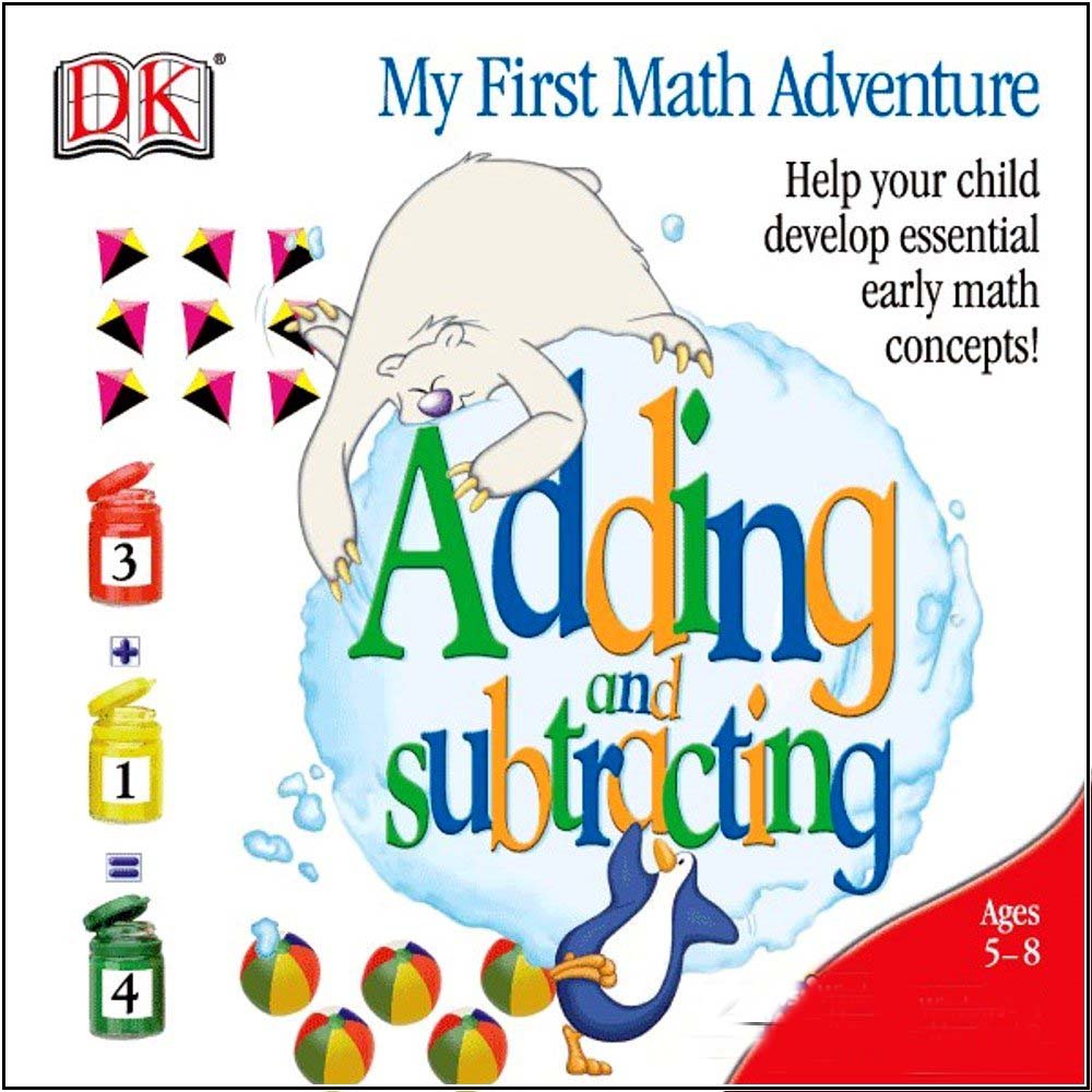 DK My First Math Adventure - Adding and Subtracting Game Cover