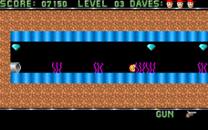 Dangerous Dave Gameplay (DOS)