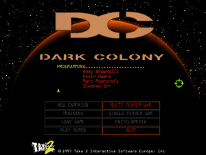 Dark Colony Gameplay (Windows)
