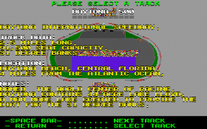 Days of Thunder Gameplay (DOS)