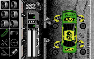 Days of Thunder Gameplay (DOS)