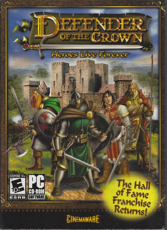 Defender of the Crown: Heroes Live Forever Game Cover