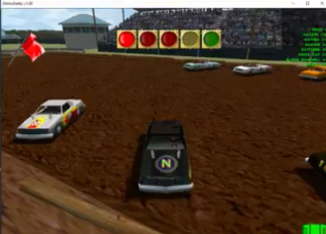 Demolition Derby and Figure 8 Race Gameplay (Windows)