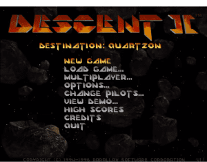 Descent II: Destination Quartzon Gameplay (Windows)